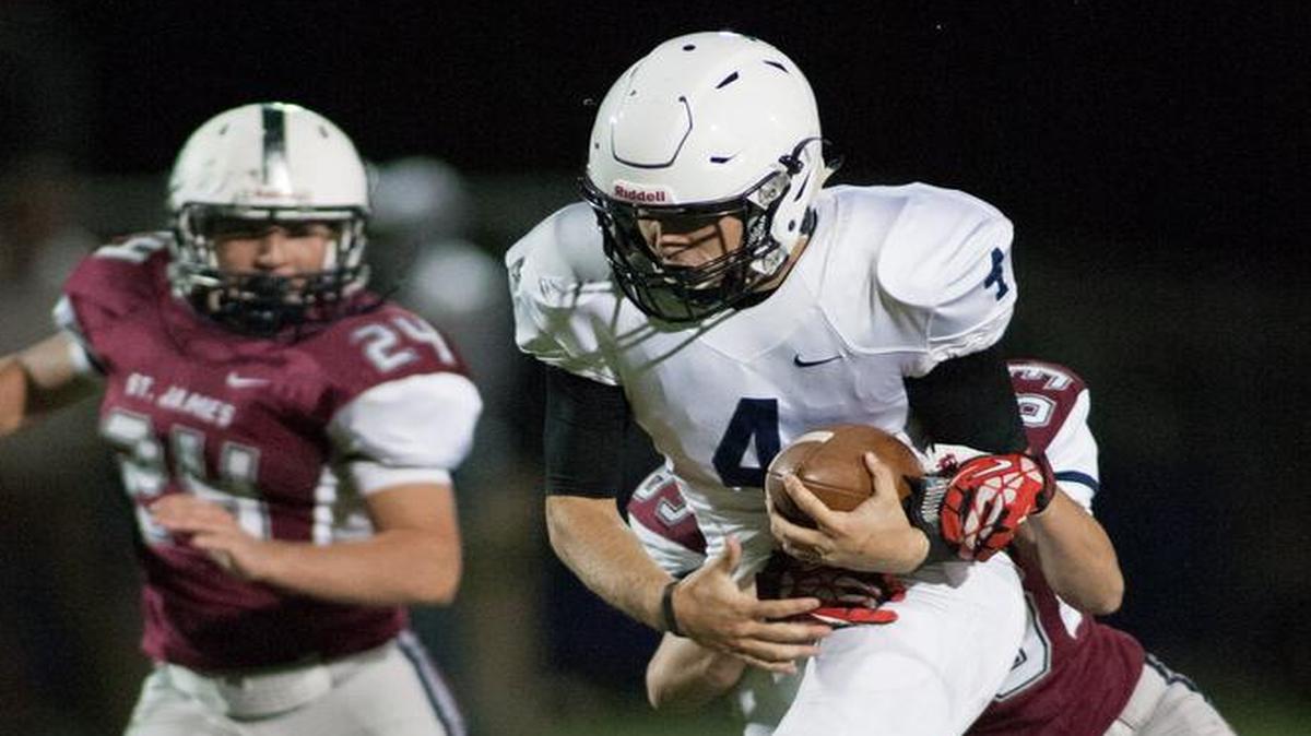 Mill Valley quarterback Logan Koch has passed for 2,292 yards and 31 touchdowns and rushed for 692 yards and 10 touchdowns this season.