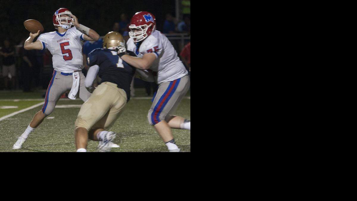 
Bishop Miege quarterback Ryan Willis (left) has passed for 2,683 yards so far this season.


