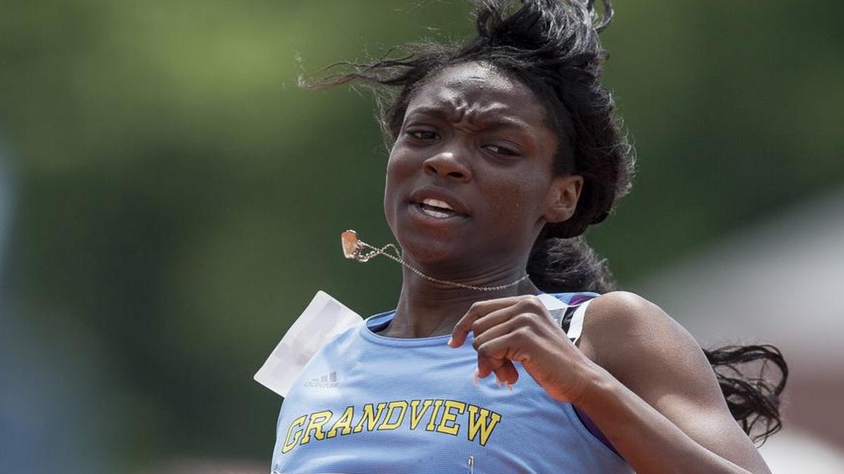 
Anglerne Annelus of Grandview High School is The Star’s All-Metro track and field girls athlete of the year.
