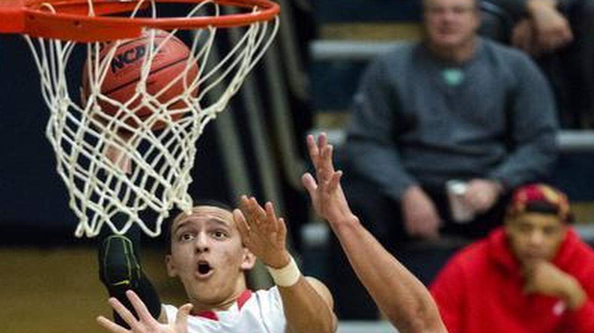 
Park Hill’s Landry Shamet took aim on a shot in a game this season against Blue Springs South.

