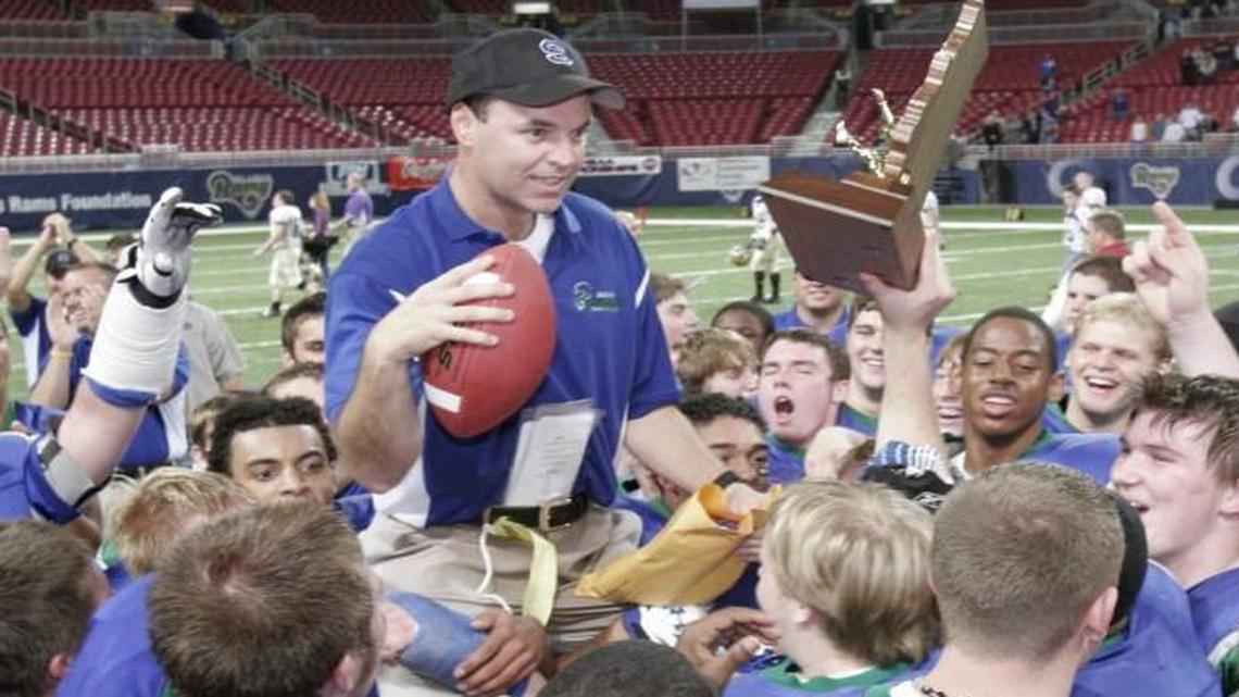 Former Blue Springs South head coach Greg Oder.