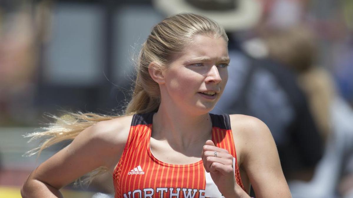 Molly Born of Shawnee Mission Northwest High School is a first-team selection in the 1,600- and 3,200-meter runs on the All-Sunflower League girls track and field team.