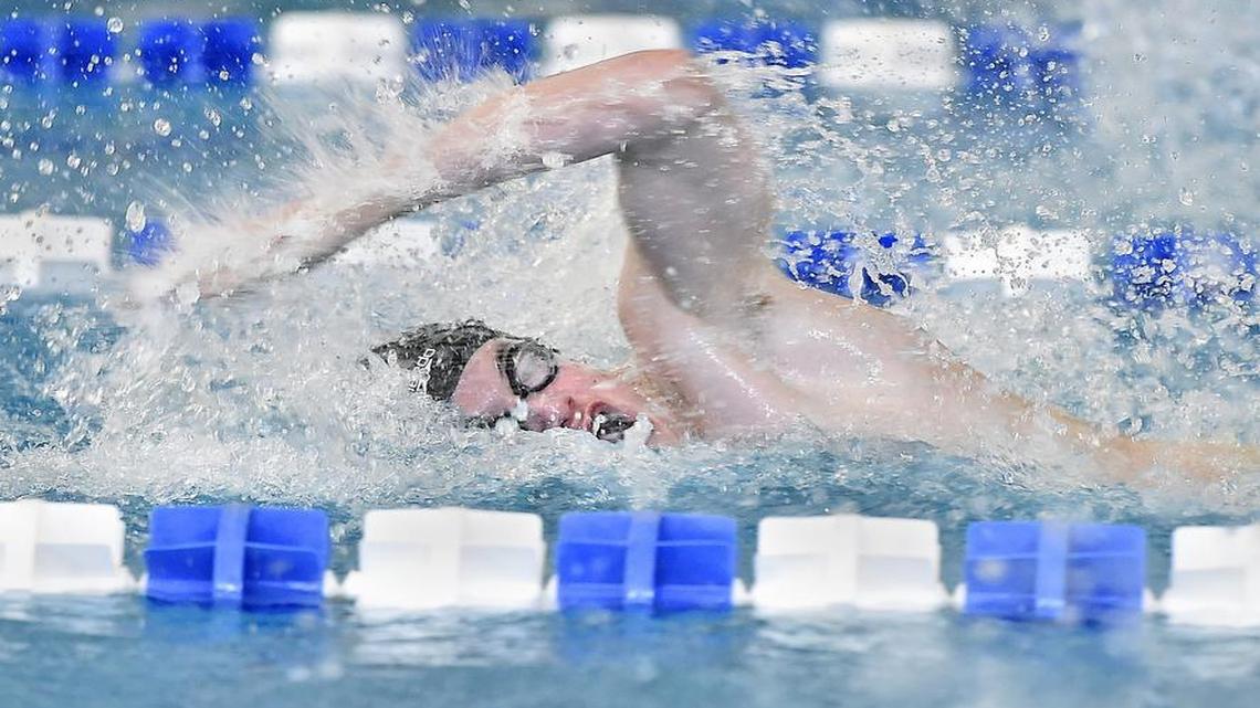 Sam Disette of Blue Valley North is The Star’s All-Metro Kansas boys swimmer of the year.