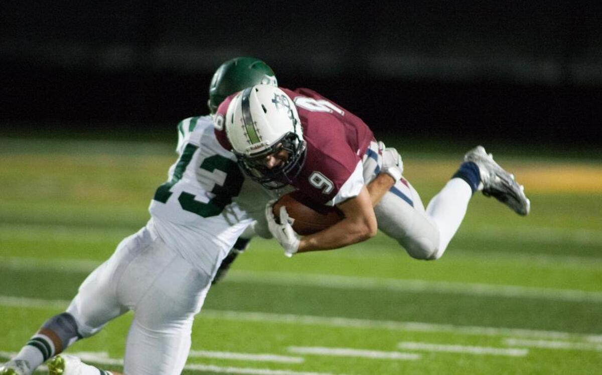De Soto safety Chance Montgomery (left) returns this season after finishing last year with 80 tackles.