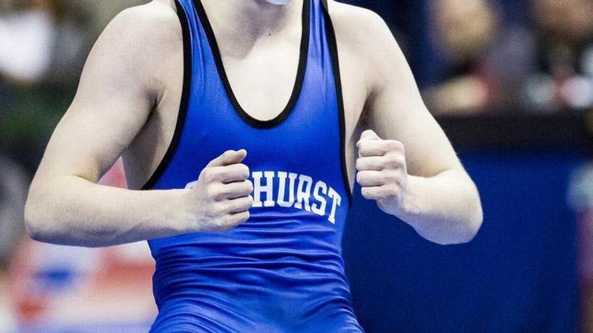 Rockhurst High School wrestler Cameron Valdiviez.