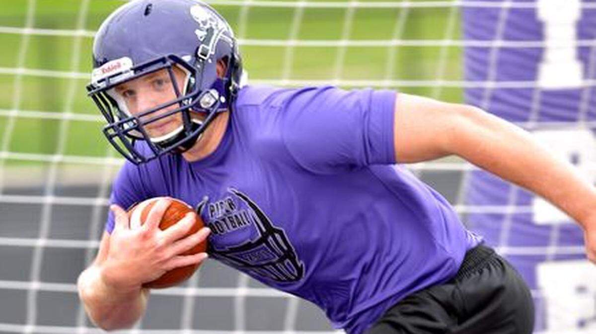 
Going into his senior season, Colton Beebe had recorded 1,167 rushing yards, 548 receiving yards and 22 touchdowns.
