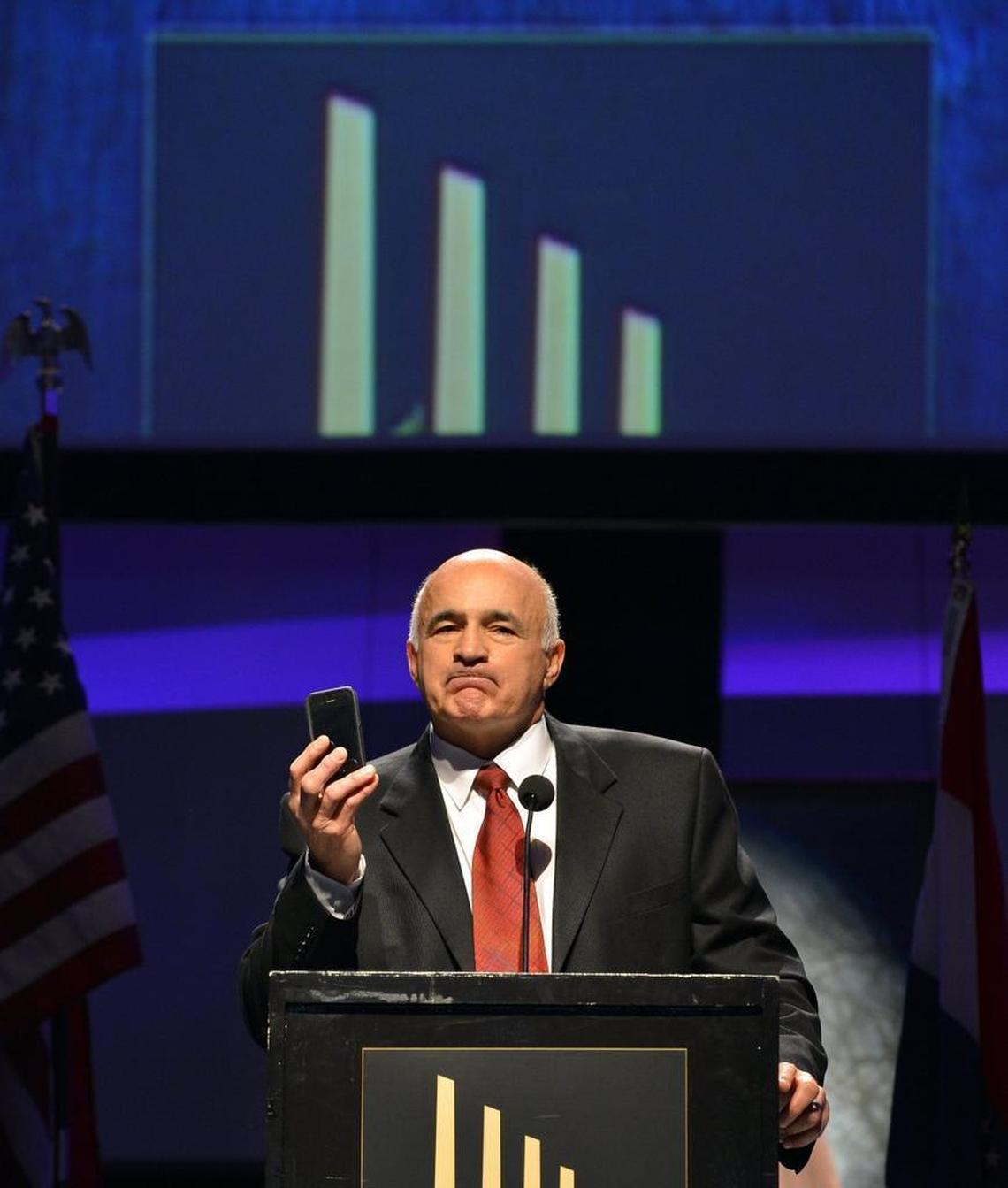 A motivational force of nature, Severino in 2013 spoke at the annual KC Area Mayors’ Prayer Breakfast in the convention center.