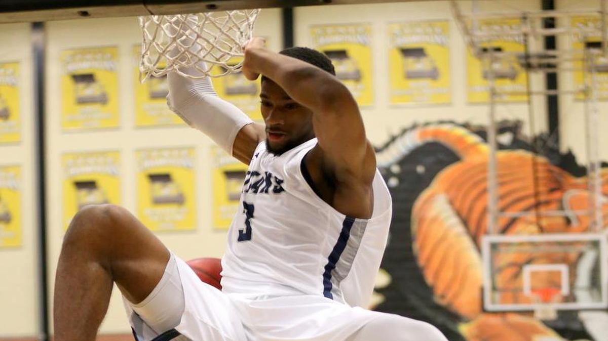 LS West post player Elijah Childs