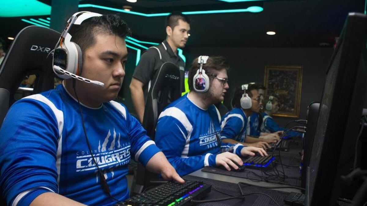 Ian Alexander (left) is a sophomore at Columbia College. Alexander, who is from Blue Springs, is a League of Legends gamer.