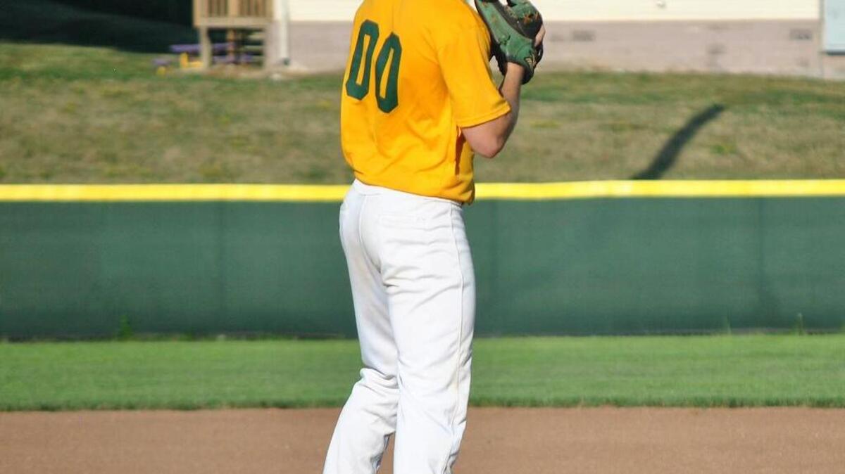 Midwest Athletics pitcher Jeremy Husband, who took to the mound during a game last month against Liberty, helped the A’s to their only win in the Cowdin Cup semifinal series against Junction City.