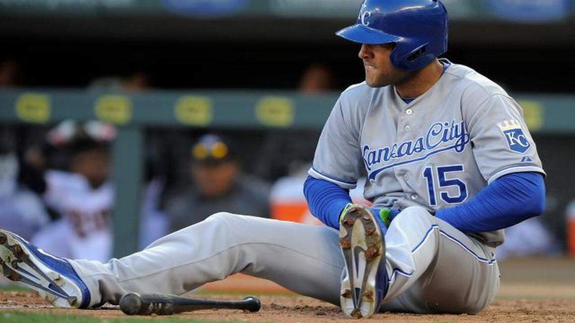 
“It’s very frustrating when you get inexperienced pitchers coming to the mound and showing a lot of energy, and not being able to control their emotions,” Alex Rios said Wednesday of the pitch by Minnesota Twins rookie J.R. Graham that struck him on Monday, fracturing a bone in his left hand and landing him on the disabled list. Until he returns, Kansas City will play Jarrod Dyson and rookie Paulo Orlando in right field.
