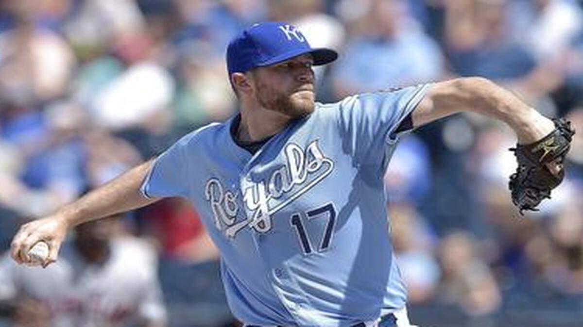 
Royals reliever Wade Davis 
