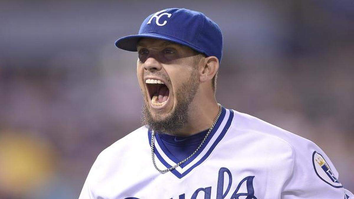 
James Shields takes the mound Monday night for the Royals.
