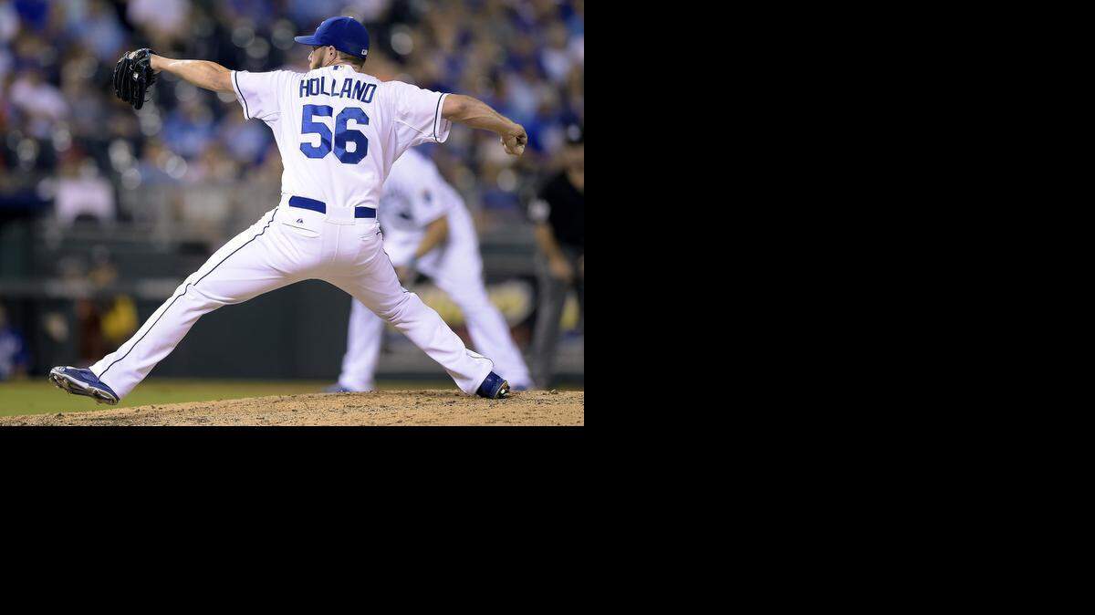 
Kansas City Royals closer Greg Holland.
