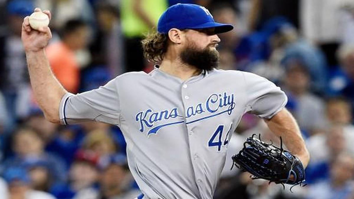 Royals relief pitcher Luke Hochevar retired all four batters he faced Tuesday agaist Toronto.