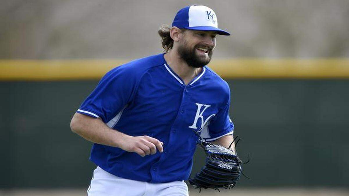 Kansas City Royals pitcher Luke Hochevar 