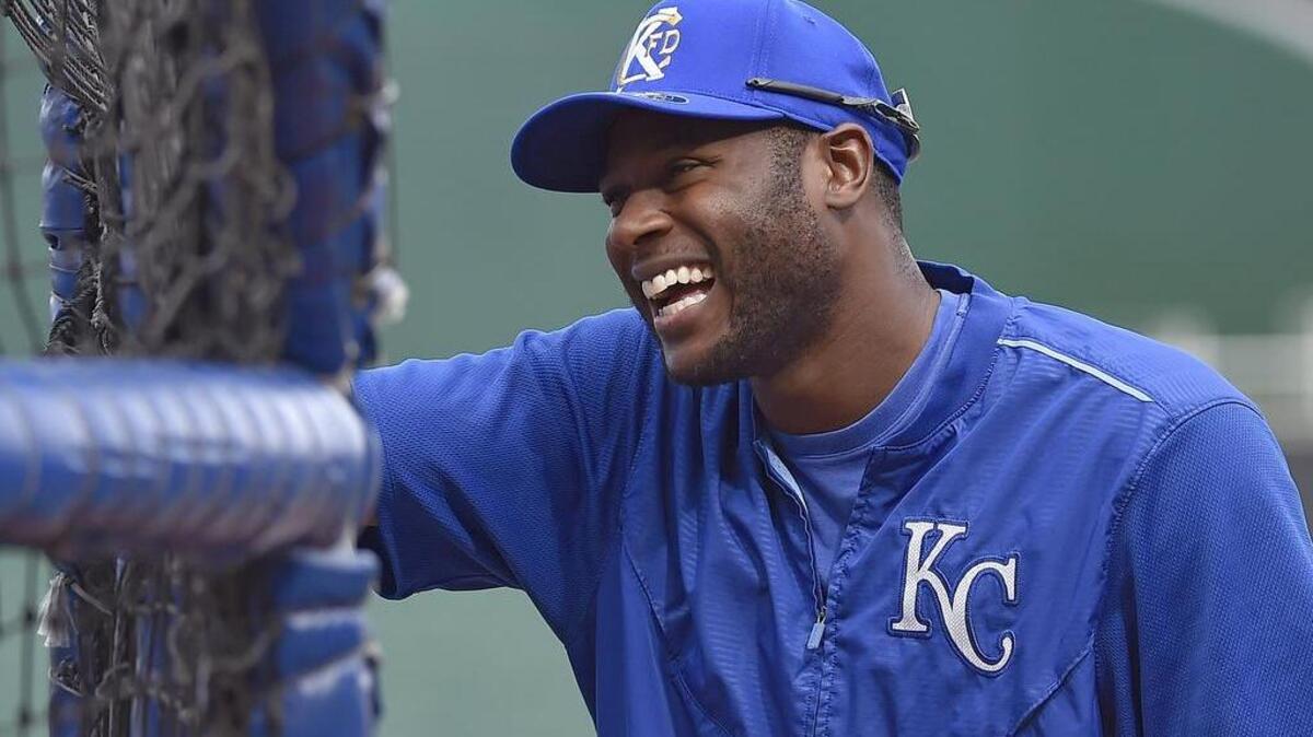 Royals outfielder Lorenzo Cain