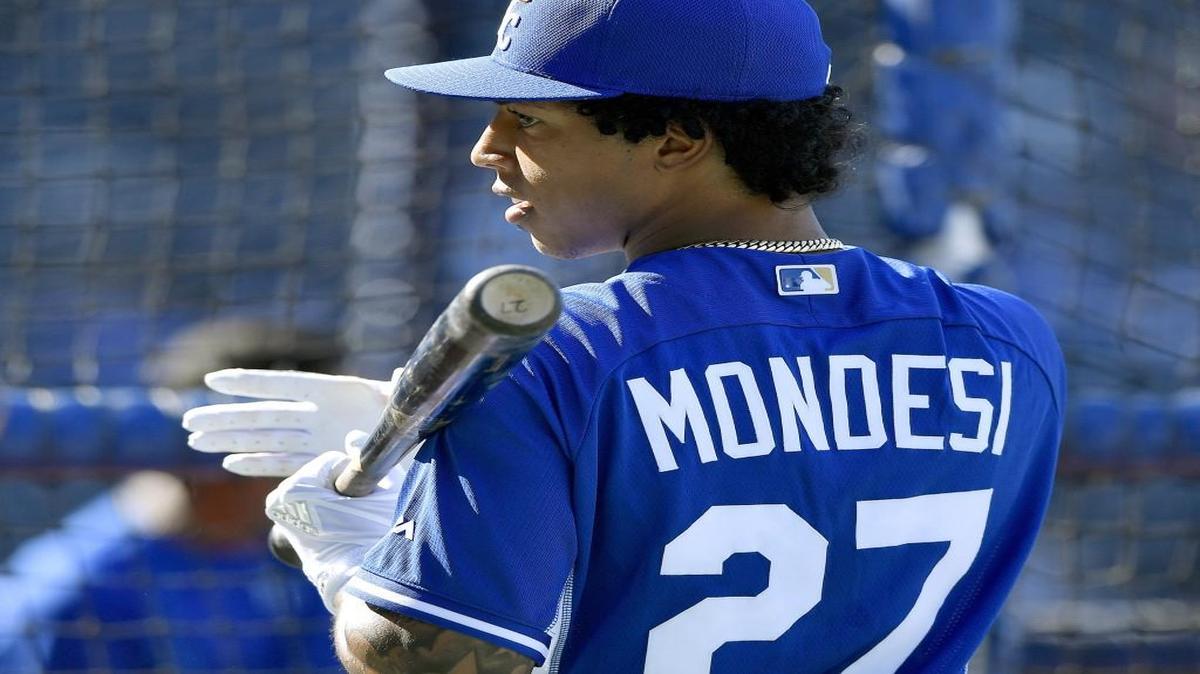 The Royals sent a video of an error by Raul Mondesi to the leauge office Wednesday, hoping to get the error expunged from Mondesi’s record.