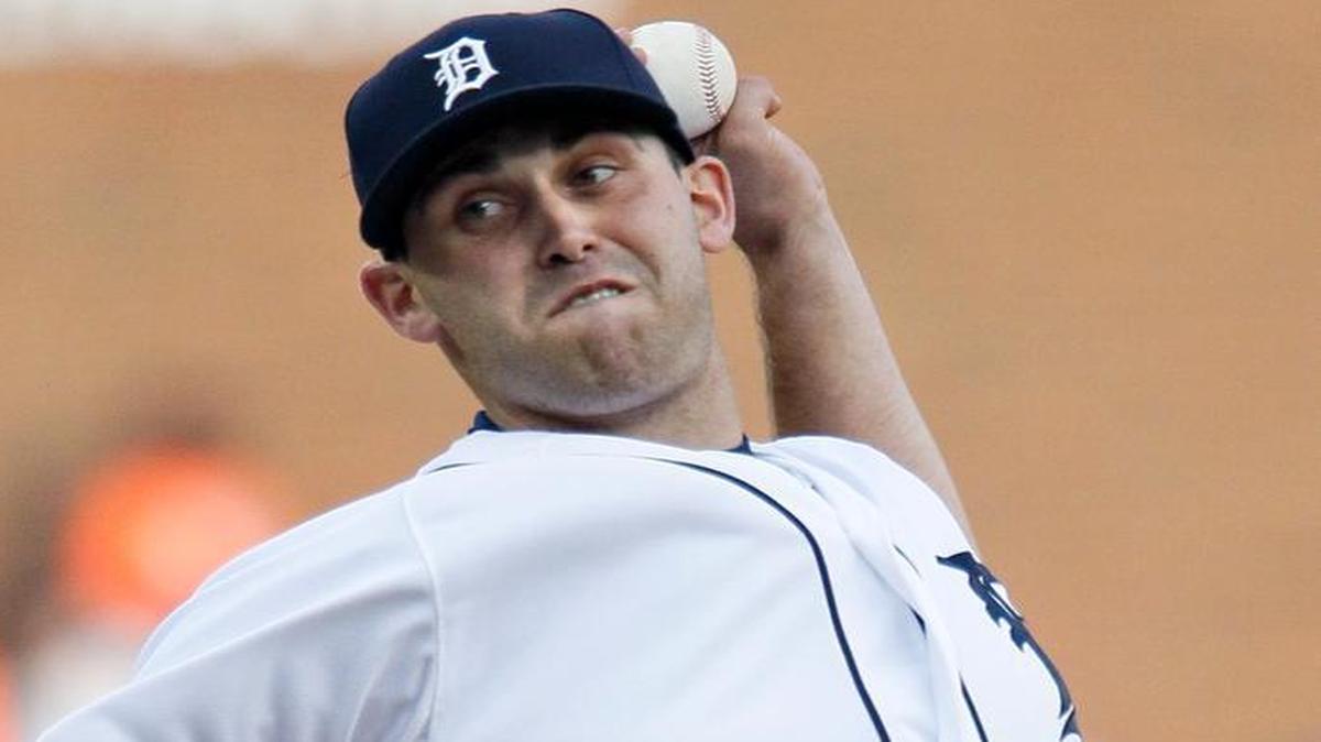 
Matt Boyd pitched seven innings for the Tigers against the Royals on Wednesday night in Detroit. He gave up seven hits but limited the Royals to one earned run.
