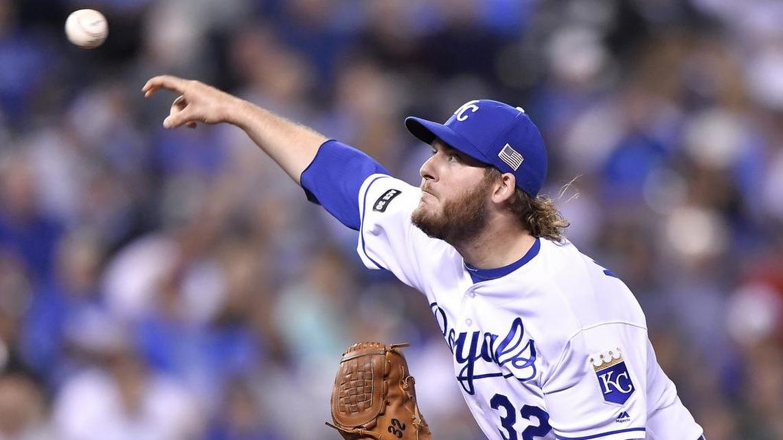 Kansas City Royals relief pitcher Brandon Maurer