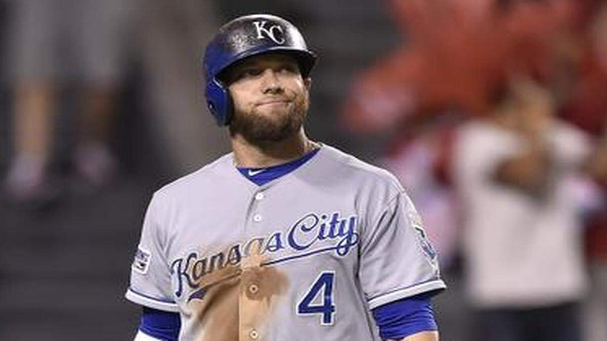 
Alex Gordon has had 12 strikeouts and 6 hits in his last 10 games.


