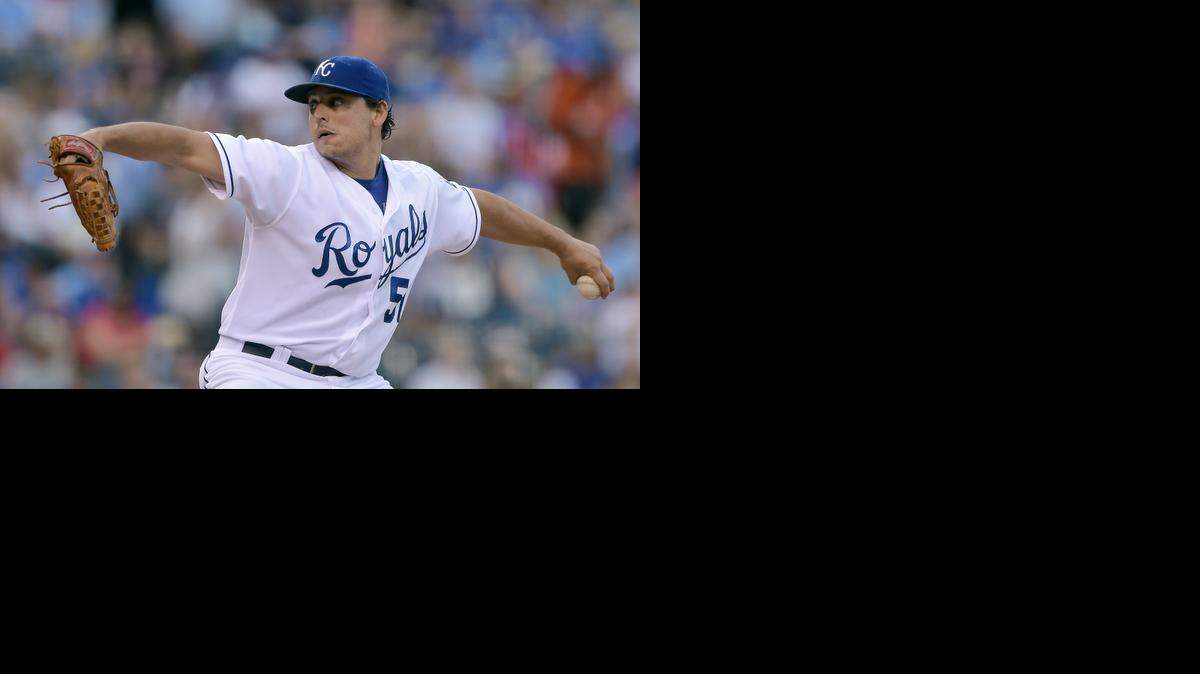  Jason Vargas starts Wednesday for the Royals.
