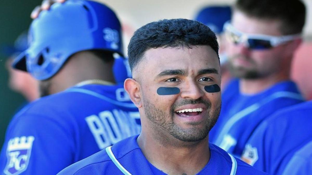 Christian Colon during a spring-training game in Goodyear, Ariz.