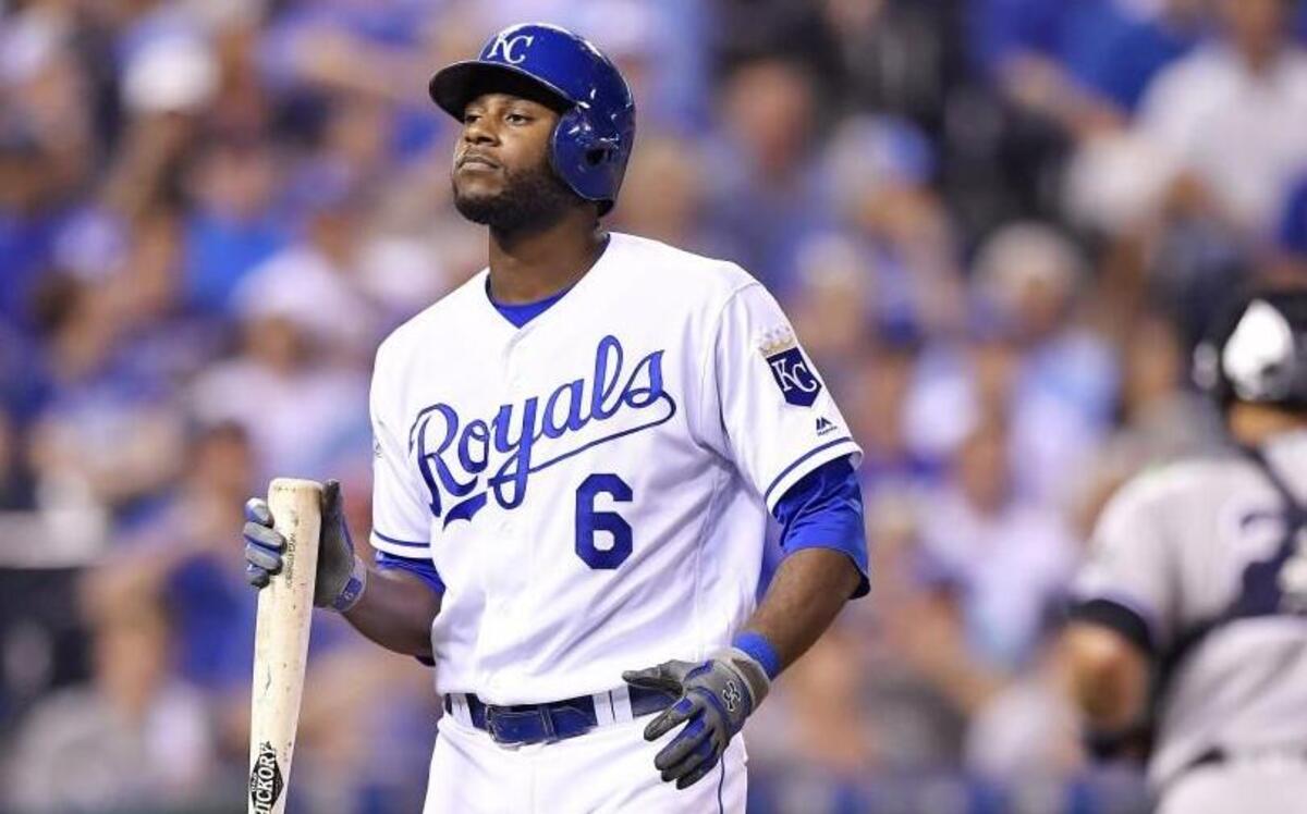 Kansas City Royals outfielder Lorenzo Cain.