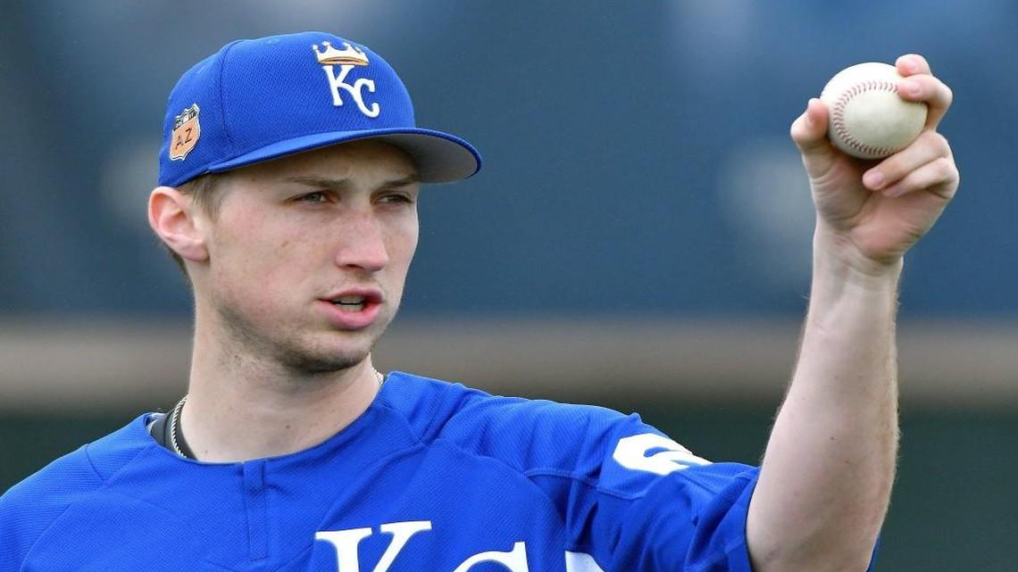 Kansas City Royals pitcher Matt Strahm.