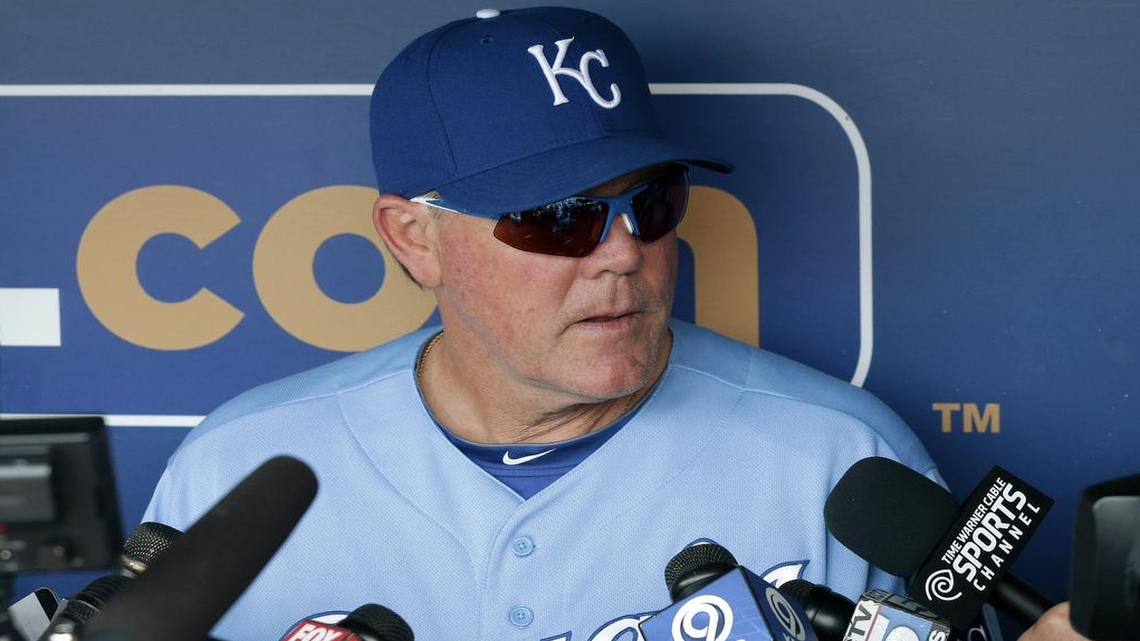 
Kansas City Royals manager Ned Yost 
