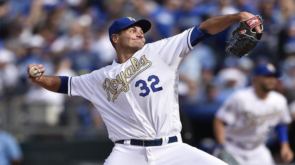 Royals pitcher Chris Young