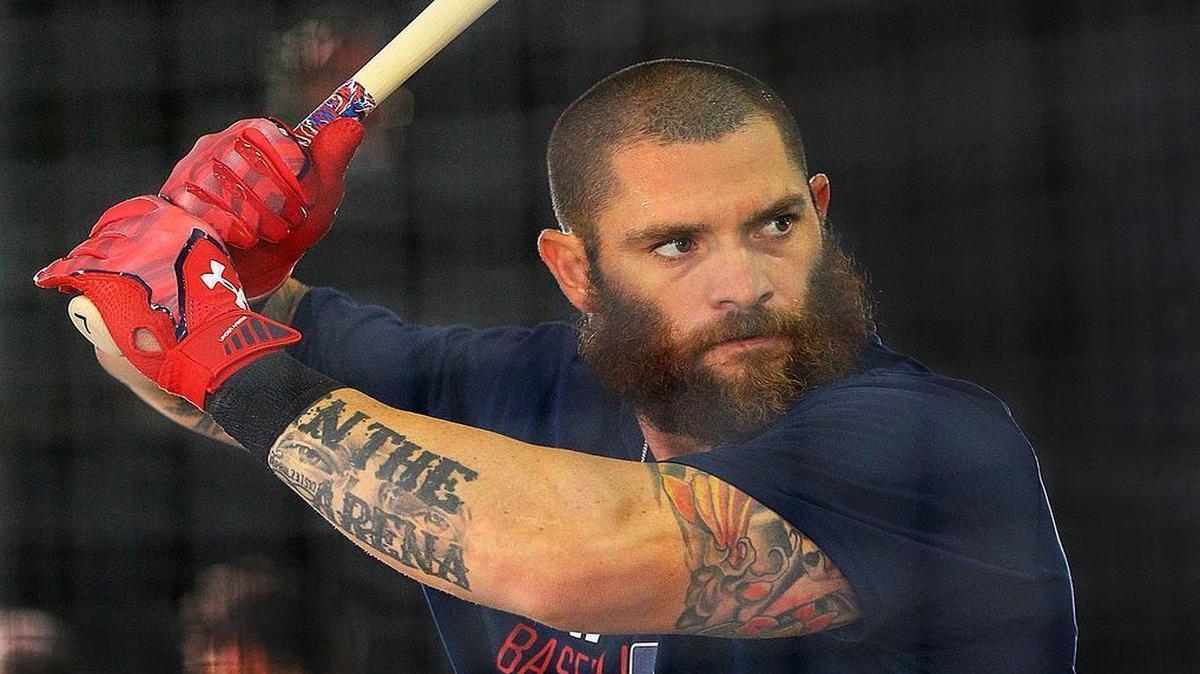 
Jonny Gomes has hit left-handers well this season for Atlanta.
