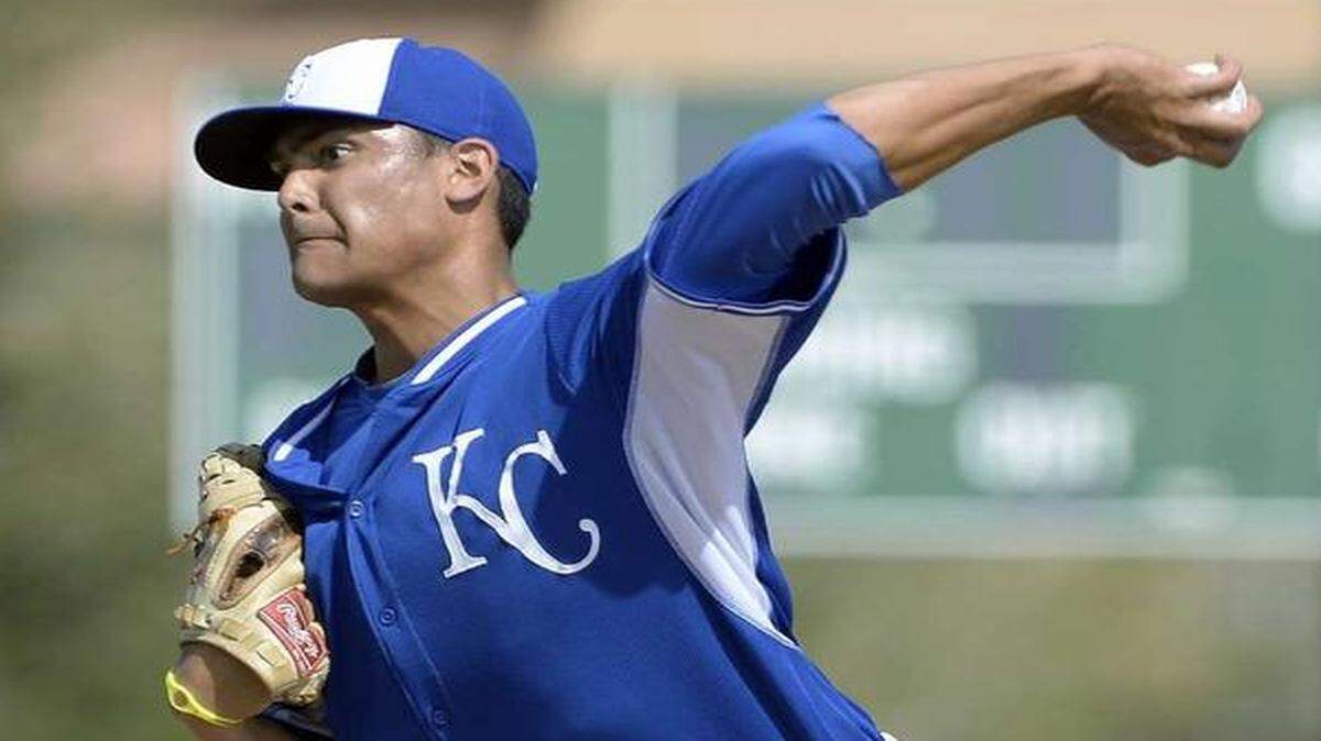 
Pitcher Sean Manaea has shown a lot of talent this season with Class A Wilmington, but it has been a bit rocky at times with the Blue Rocks. 
