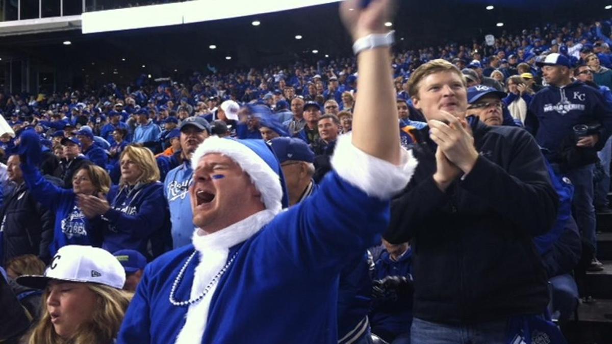 The fans behind the Mets dugout are actually a pretty nice bunch, even to opposing players and fans.