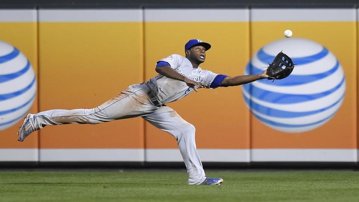 
The Royals’ Lorenzo Cain is no stranger to the dazlling play in the outfield.
