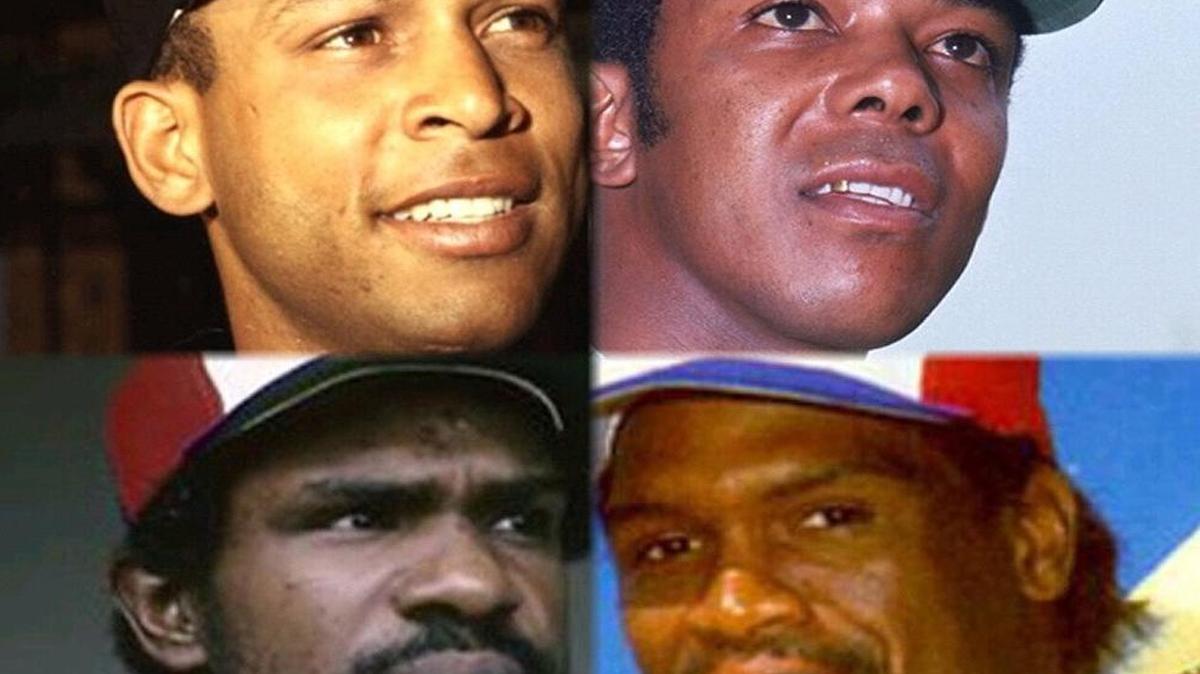 Hall of Game 2016 honorees by the Negro Leagues Baseball Museum are, clockwise from top left, Orlando Cepeda, Tony Oliva, Tim Raines and Andrew Dawson.