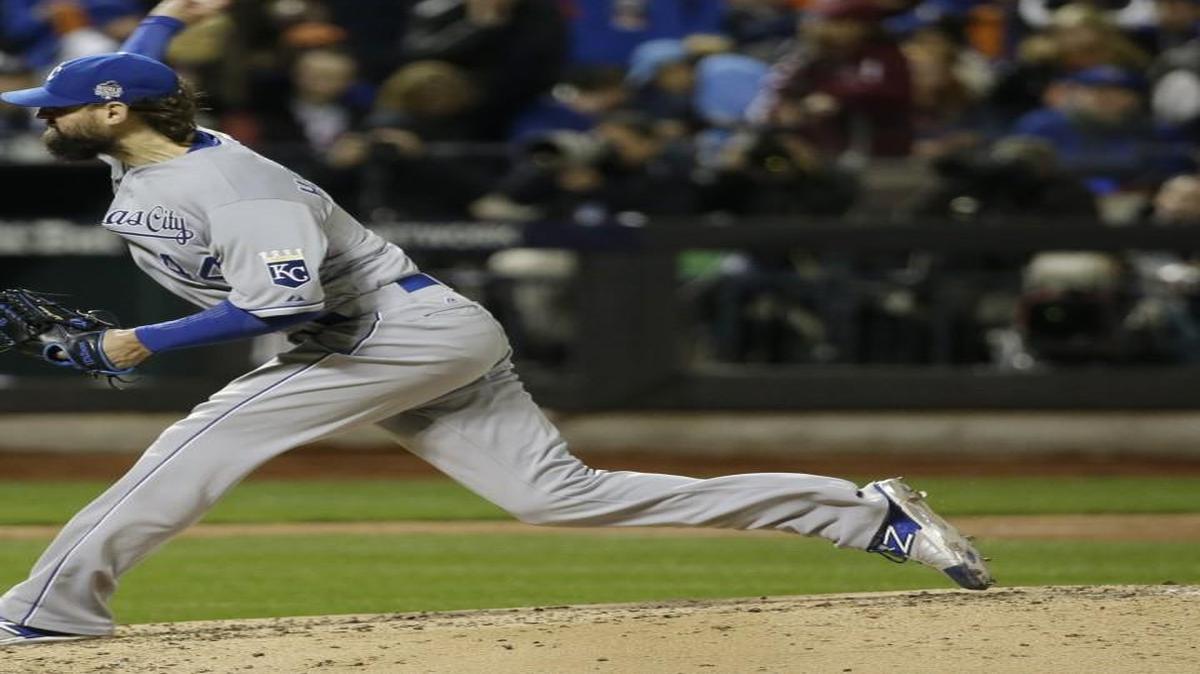 The Royals turned to reliever Luke Hochevar in the fifth inning on Friday night.