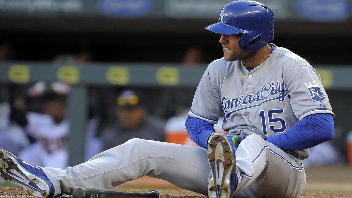 
After being hit on the wrist by a fastball April 13 in Minnesota, the Royals’ Alex Rios has started hitting off a tee. His broken wrist still hurts, but Royals manager Ned Yost said he expects Rios to be ready by late May or early June. 
