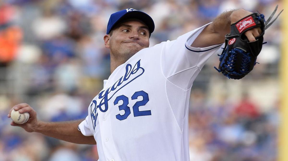 Pitcher Chris Young and the Royals on Monday completed a two-year, $11.5 million contract. This year Young posted a 3.06 ERA.