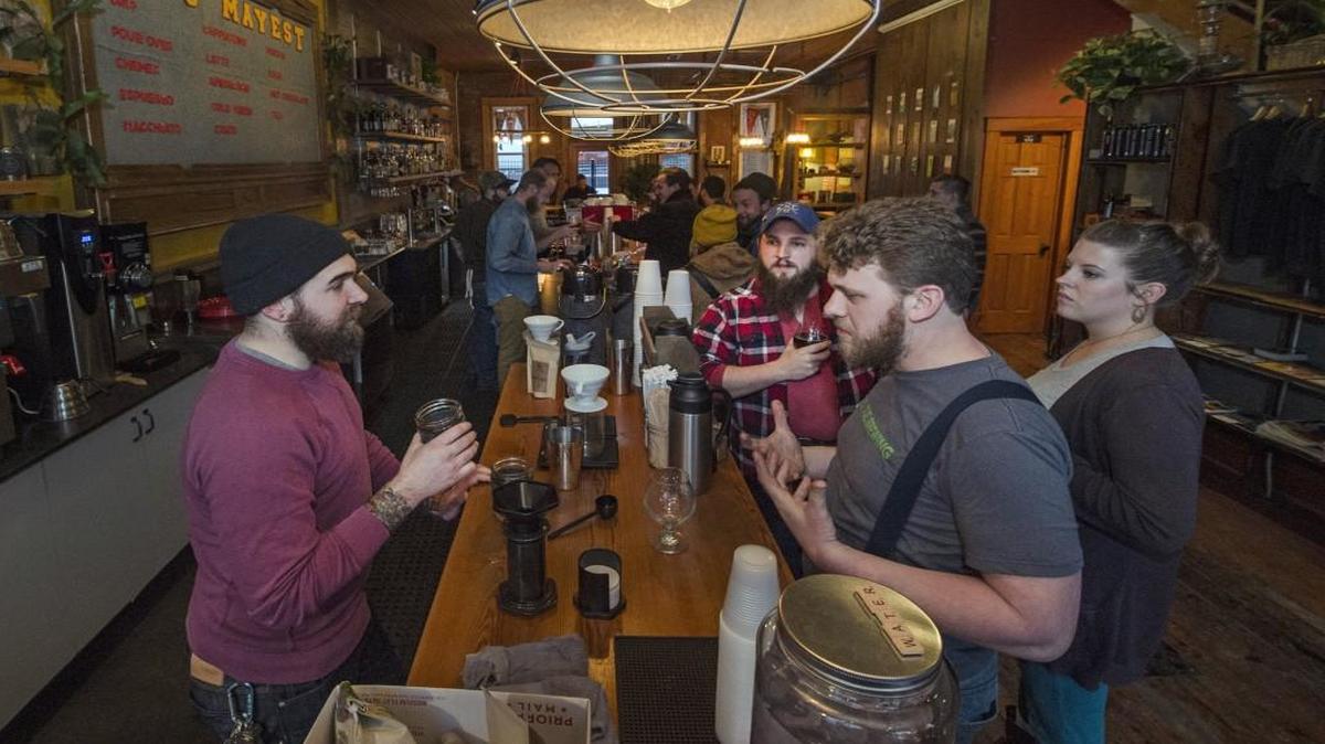 Thou Mayest is a coffee shop by day and a bar with cocktails at night.
