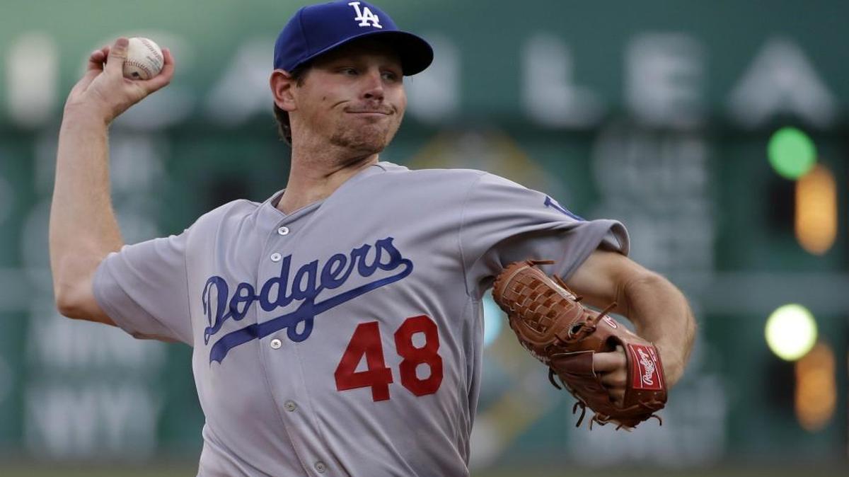 Former Los Angeles Dodgers starting pitcher Nick Tepesch.