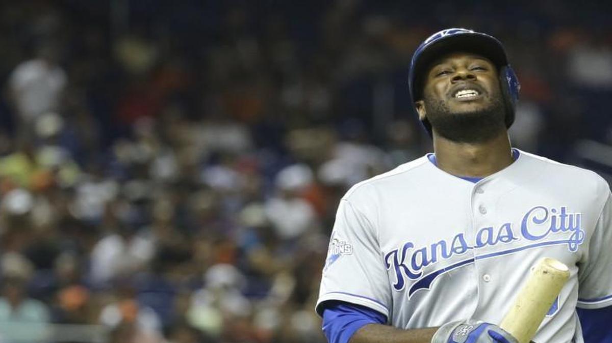 Royals outfielder Lorenzo Cain has been dealing with a sprained left wrist, and he says the injury is severely limiting his ability to swing.