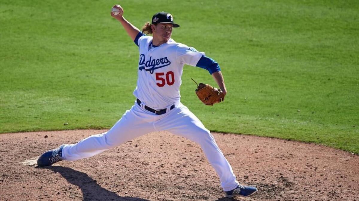Scott Barlow delivered a pitch during an Arizona Fall League game against the Surprise Saguaros on October 24, 2015 at Camelback Ranch in Glendale.