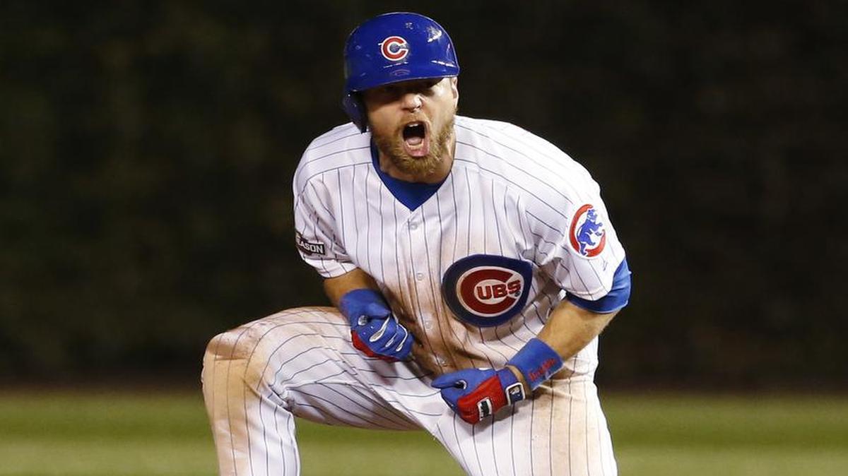 Ben Zobrist and the Cubs reached the World Series for the first time since 1945 by beating the Dodgers in the NL Championship Series. Now, Zobrist and his teammates want to break an even longer drought — 108 years since the Cubs’ last World Series title.