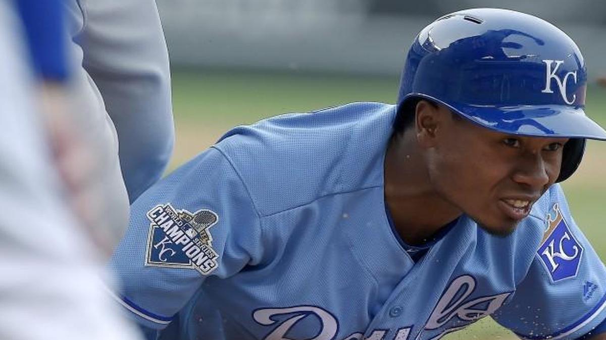 Terrance Gore is the Royals’ base-running specialist.