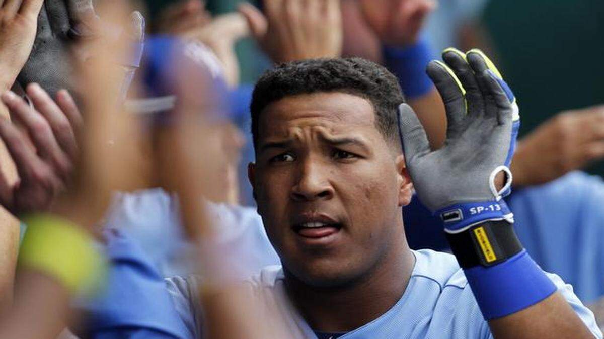 
Kansas City Royals catcher Salvador Perez.
