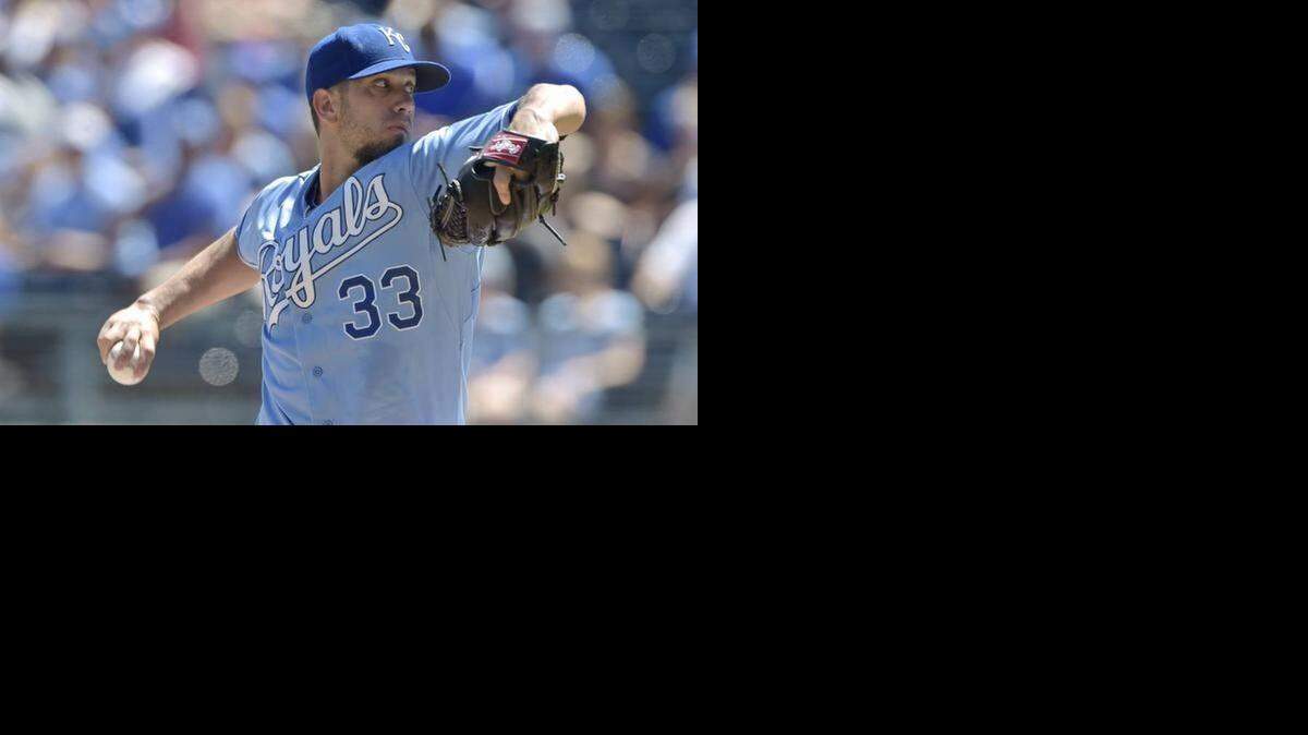 
Royals pitcher James Shields

