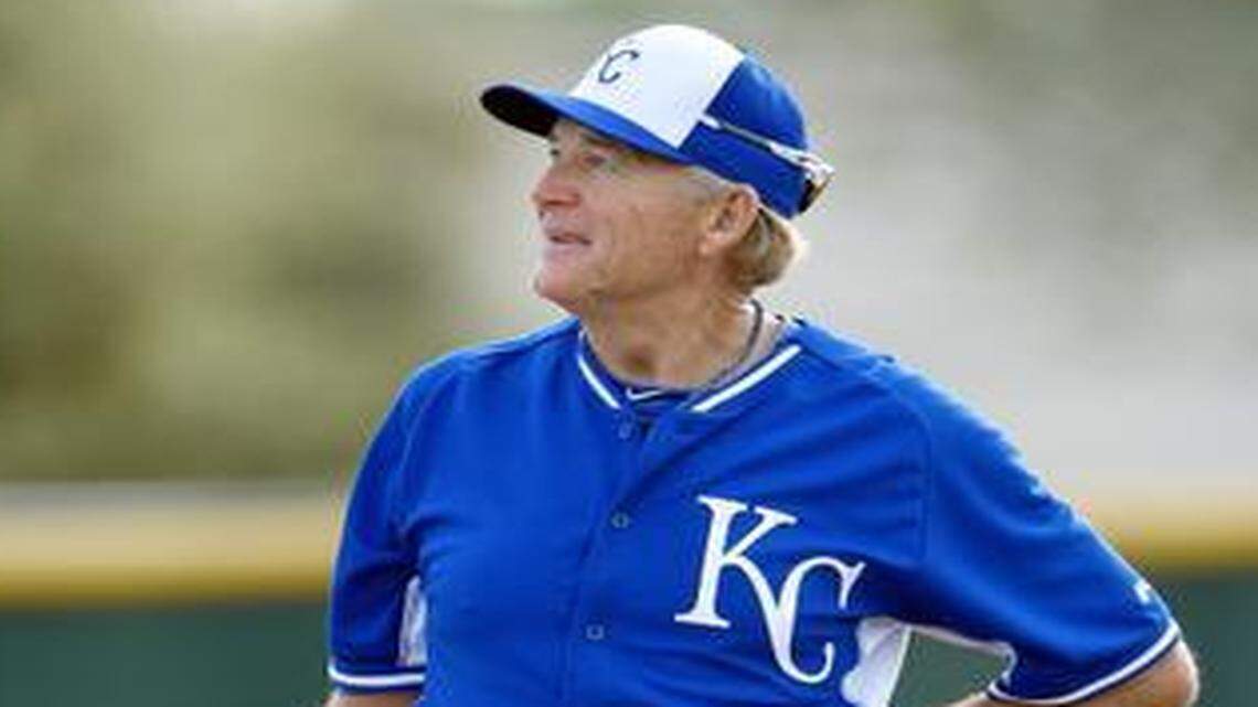 Royals first base coach Rusty Kuntz wanted to have a role in the minor leagues this year, but team officials decided that he was too valuable and had him stay on manager Ned Yost’s staff.