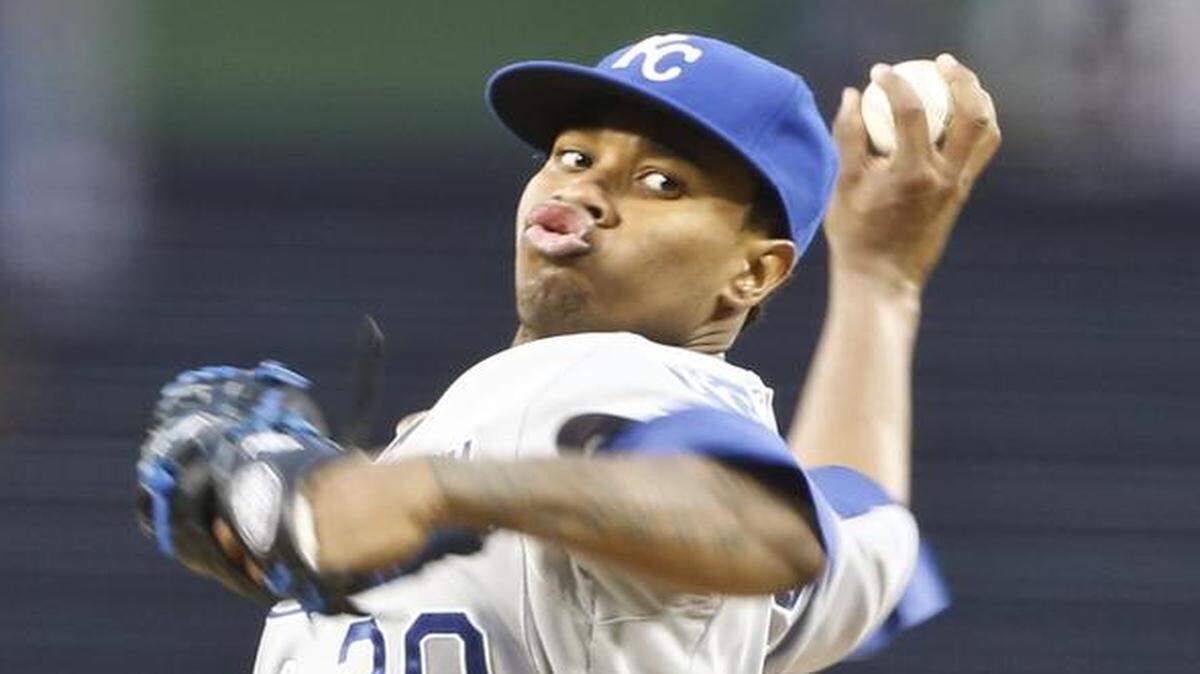 
Royals starting pitcher Yordano Ventura
