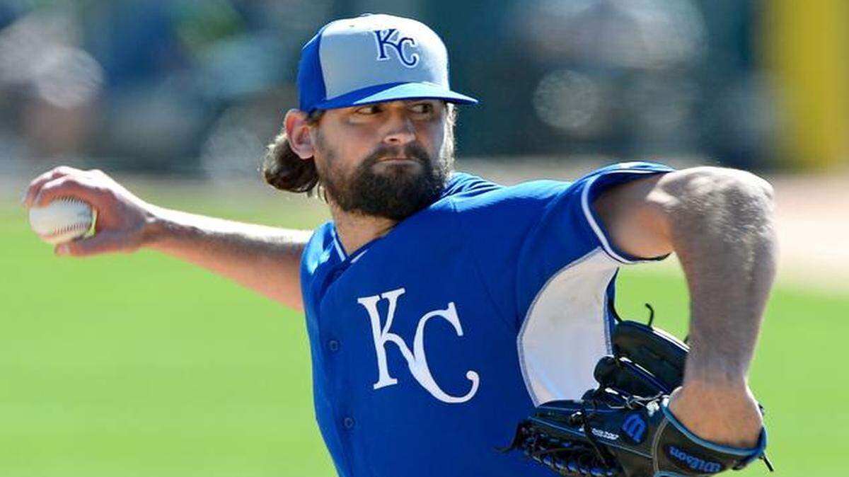 
Kansas City Royals relief pitcher Luke Hochevar missed 2014 because of injury.
